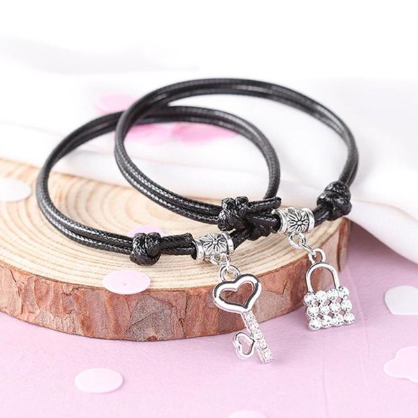 charm bracelets korean fashion couple men women students hand jewelry woven girlfriends, Golden;silver
charm bracelets korean fashion couple men women students hand jewelry woven girlfriends, Golden;silver