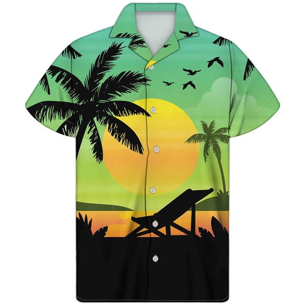men's shirts 2021 shirt hawaiian short sleeve large cuban collar summer, White;black
men's shirts 2021 shirt hawaiian short sleeve large cuban collar summer, White;black