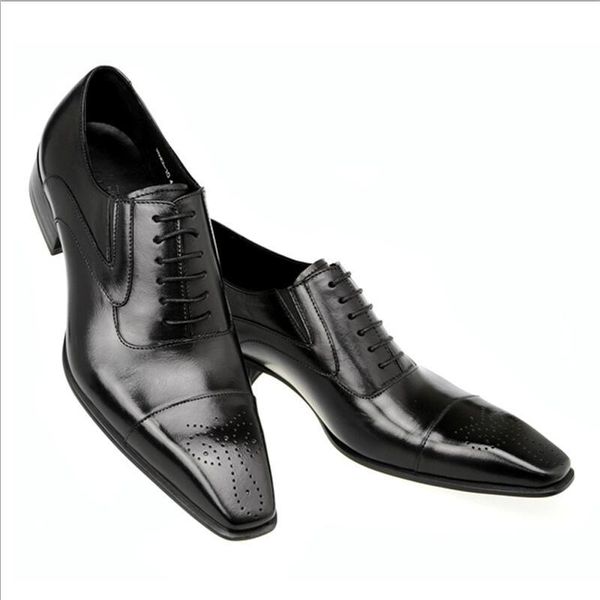 dress shoes fashion comfortable black/red genuine leather lace-up pointed toe flat man casual classic gentleman
dress shoes fashion comfortable black/red genuine leather lace-up pointed toe flat man casual classic gentleman