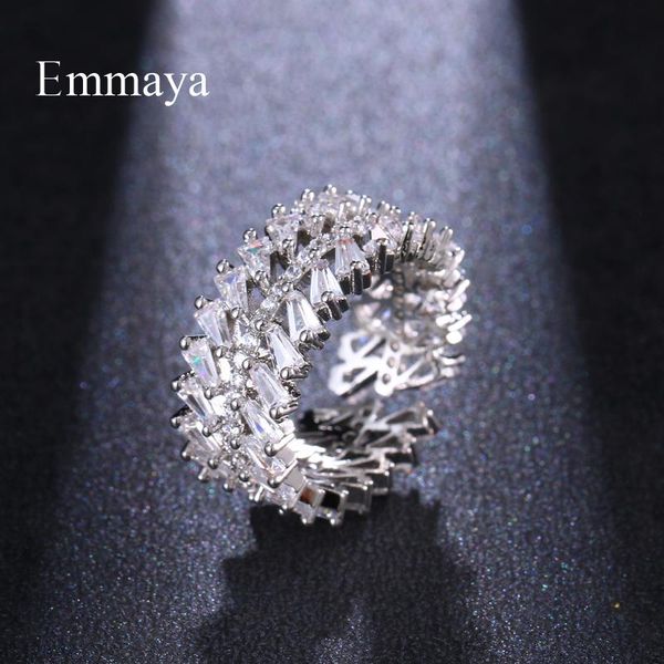 cluster rings emmaya two lines design cubic zircon adjustable ring three color choice for women&girls party charming decoration, Golden;silver
cluster rings emmaya two lines design cubic zircon adjustable ring three color choice for women&girls party charming decoration, Golden;silver