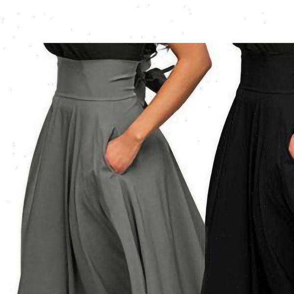 casual a line long womens skirt plus size high waist faldas ankle length solid color female, Black
casual a line long womens skirt plus size high waist faldas ankle length solid color female, Black