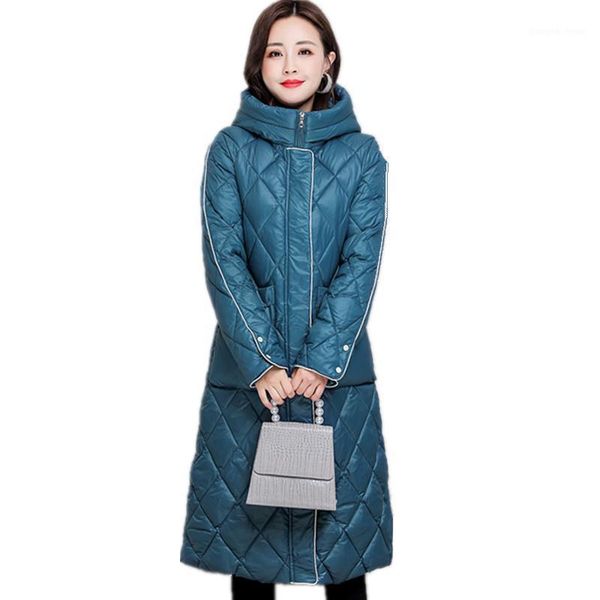 women's down & parkas plus size 3xl fashion 2021 glossy hooded ladies jackets coats winter long slim thicken warm clothes casaco femini, Black
women's down & parkas plus size 3xl fashion 2021 glossy hooded ladies jackets coats winter long slim thicken warm clothes casaco femini, Black
