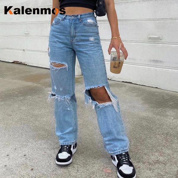 plus size jeans women ripped spring fall winter casual straight mom for gothic punk vintage streetwear women's, Blue
plus size jeans women ripped spring fall winter casual straight mom for gothic punk vintage streetwear women's, Blue