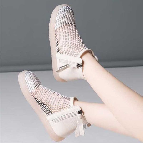 sandals 2021 summer high-tube fashion versatile and comfortable breathable leather hollow mesh boots casual flat women's sho, Black
sandals 2021 summer high-tube fashion versatile and comfortable breathable leather hollow mesh boots casual flat women's sho, Black