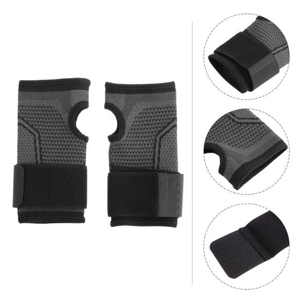 elbow & knee pads 2pcs hand wristband support pain relief wrist brace guards size, Black;gray
elbow & knee pads 2pcs hand wristband support pain relief wrist brace guards size, Black;gray