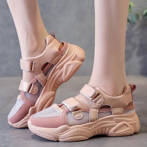 dress shoes 2021 women's baotou sandals women platform fashion mesh breathable wear-resistant 35-40, Black
dress shoes 2021 women's baotou sandals women platform fashion mesh breathable wear-resistant 35-40, Black