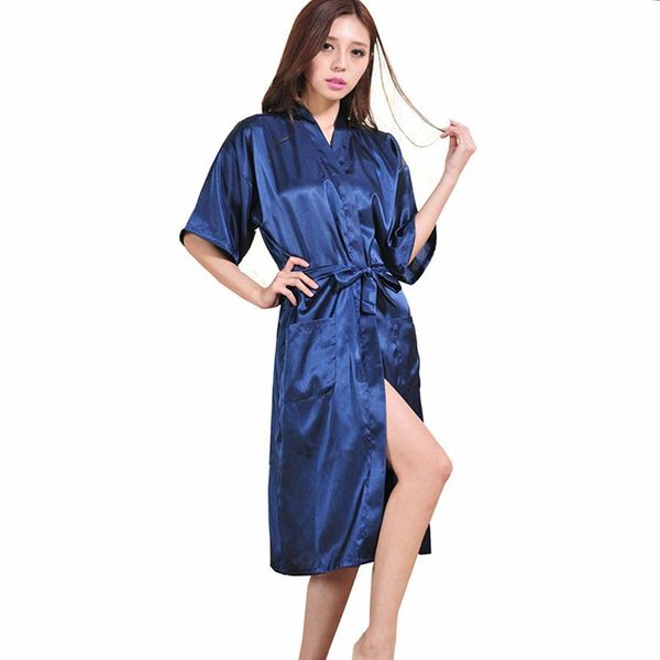 women's sleepwear home clothes 2021 night dress women summer silk robe long style japanese kimono cardigan nightgowns for sleeping, Black;red
women's sleepwear home clothes 2021 night dress women summer silk robe long style japanese kimono cardigan nightgowns for sleeping, Black;red