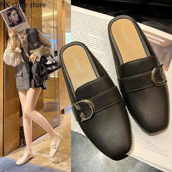 sandals 2021 lazy fashion casual one foot outdoor slippers all-match trend half female elegant, Black
sandals 2021 lazy fashion casual one foot outdoor slippers all-match trend half female elegant, Black