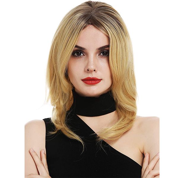 human hair wigs 10 inches 26cm wheat yellow mid-length wig women's full headgear, Black
human hair wigs 10 inches 26cm wheat yellow mid-length wig women's full headgear, Black