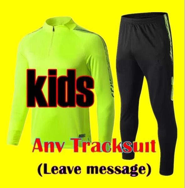 2021 kids tracksuit jacket pants training suit soccer jersey survetement de foot chandal football jogging sweater men uniforms, Black;yellow
2021 kids tracksuit jacket pants training suit soccer jersey survetement de foot chandal football jogging sweater men uniforms, Black;yellow