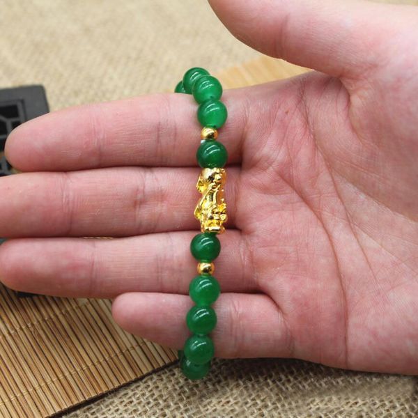 feng shui natural stone bracelet stripe agates beads bracelet gold pixiu charm lucky energy bracelets women men wealth gifts, Black
feng shui natural stone bracelet stripe agates beads bracelet gold pixiu charm lucky energy bracelets women men wealth gifts, Black