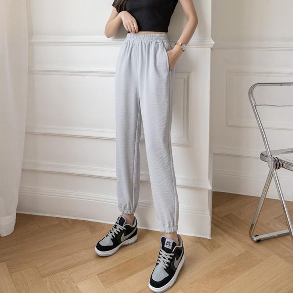 women's pants & capris wide sports female summer spring and autumn loose tappered slimming versatile small casual, Black;white
women's pants & capris wide sports female summer spring and autumn loose tappered slimming versatile small casual, Black;white