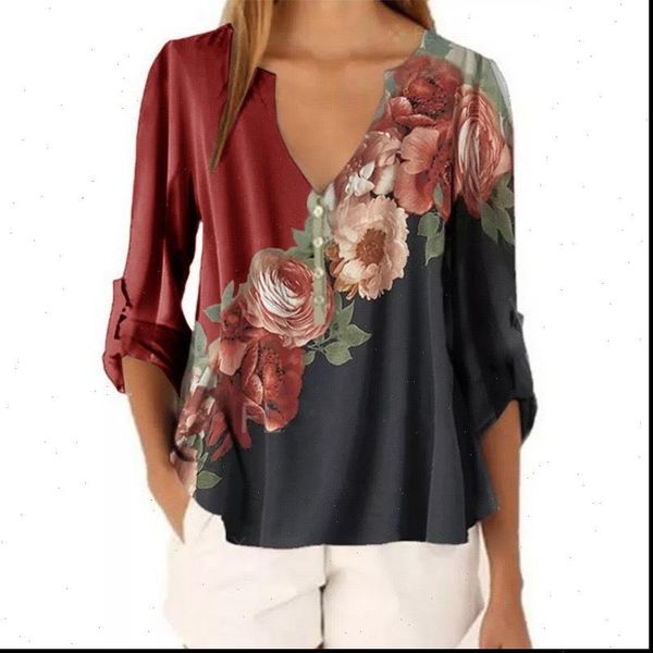 vintage floral printed chiffon autumn women shirt casual v neck long sleeve ladies loose large size 5xl, White
vintage floral printed chiffon autumn women shirt casual v neck long sleeve ladies loose large size 5xl, White
