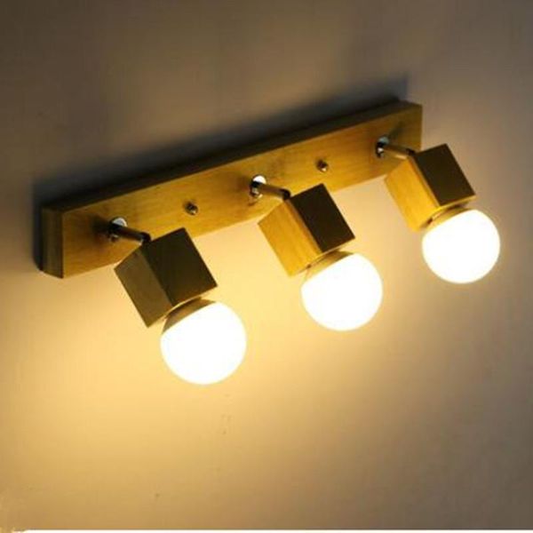 wall lamp wooden lights bedside sconce modern light for bedroom nordic macaroon 6 color steering head e27 85-285v
wall lamp wooden lights bedside sconce modern light for bedroom nordic macaroon 6 color steering head e27 85-285v