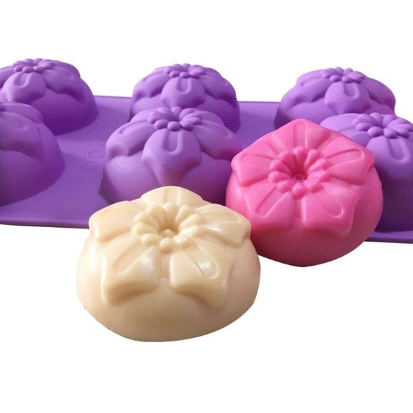 craft tools 2/6 cavity silicone flower soap mold diy handmade chocolate biscuit cake muffine for making
craft tools 2/6 cavity silicone flower soap mold diy handmade chocolate biscuit cake muffine for making
