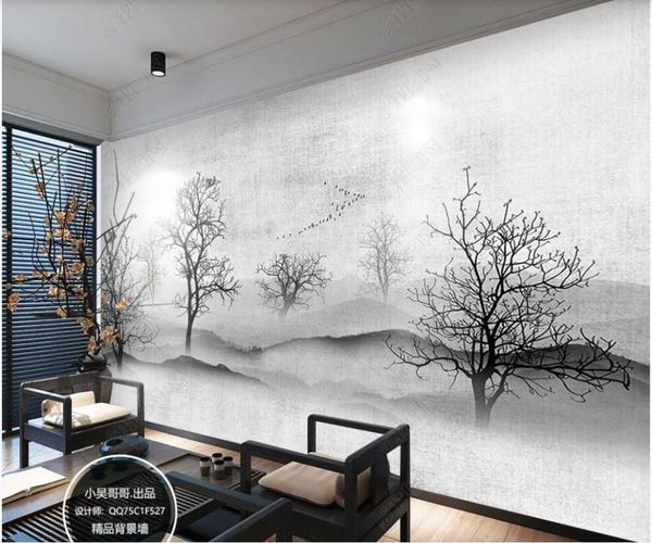 custom mural 3d po wallpaper black and white landscape trees silhouettes home decor for living room modern house wallpapers
custom mural 3d po wallpaper black and white landscape trees silhouettes home decor for living room modern house wallpapers