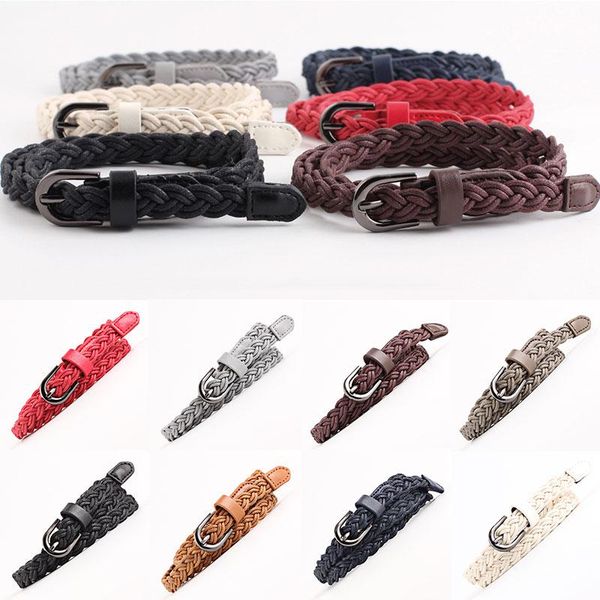 belts braided belt for women knitted woven ladys vintage waist strap casual pin buckle female dress jeans 2021, Black;brown
belts braided belt for women knitted woven ladys vintage waist strap casual pin buckle female dress jeans 2021, Black;brown