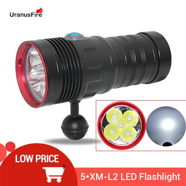 lumens diving torch 5*xm-l2 led scuba dive waterproof underwater 100m tactical flashlights lantern lamp torches
lumens diving torch 5*xm-l2 led scuba dive waterproof underwater 100m tactical flashlights lantern lamp torches