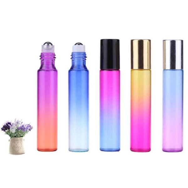 storage bottles & jars 5pcs/set 10ml gradient color refillable glass bottle roller ball design empty essential oil perfume
storage bottles & jars 5pcs/set 10ml gradient color refillable glass bottle roller ball design empty essential oil perfume