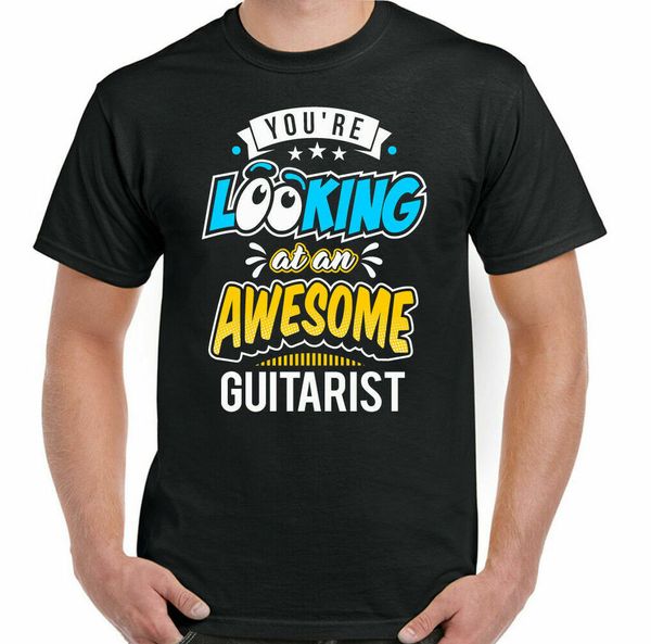 Youre looking amazing Guitarist men t-shirt Funny electric, White;black
Youre looking amazing Guitarist men t-shirt Funny electric, White;black