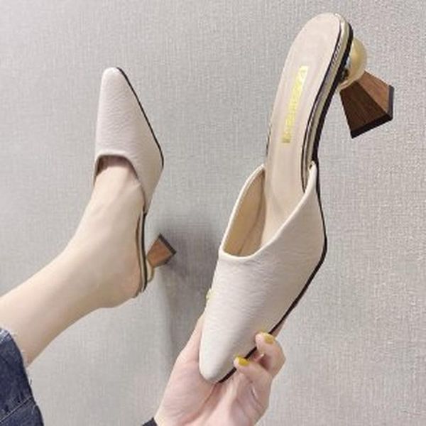 slippers women's sandals 2021 summer korean style fashion outer women shoes sapatos de mujer mules woman, Black
slippers women's sandals 2021 summer korean style fashion outer women shoes sapatos de mujer mules woman, Black