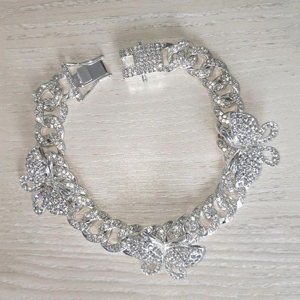 rhinestone butterfly ankle bracelet cuban link chain anklets for women wide foot bracelets beach jewelry hh881, Golden;silver
rhinestone butterfly ankle bracelet cuban link chain anklets for women wide foot bracelets beach jewelry hh881, Golden;silver