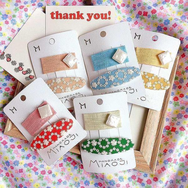 korean style simple child hair clip color ethnic embroidery oval square bb pins for girl fashion accessories1, Slivery;white
korean style simple child hair clip color ethnic embroidery oval square bb pins for girl fashion accessories1, Slivery;white