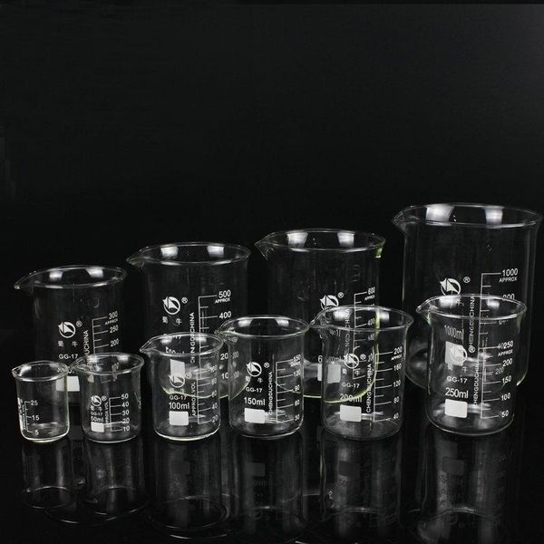 lab supplies 1piece/lot 25ml to 2000ml measuring cup transparent borosilicate glass beaker with graduated scale for chemistry tests
lab supplies 1piece/lot 25ml to 2000ml measuring cup transparent borosilicate glass beaker with graduated scale for chemistry tests