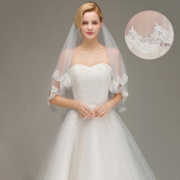 bridal veils 2021 de noiva lace edge short wedding veil with comb white ivory two layers tulle accessories voile mariage, Black
bridal veils 2021 de noiva lace edge short wedding veil with comb white ivory two layers tulle accessories voile mariage, Black