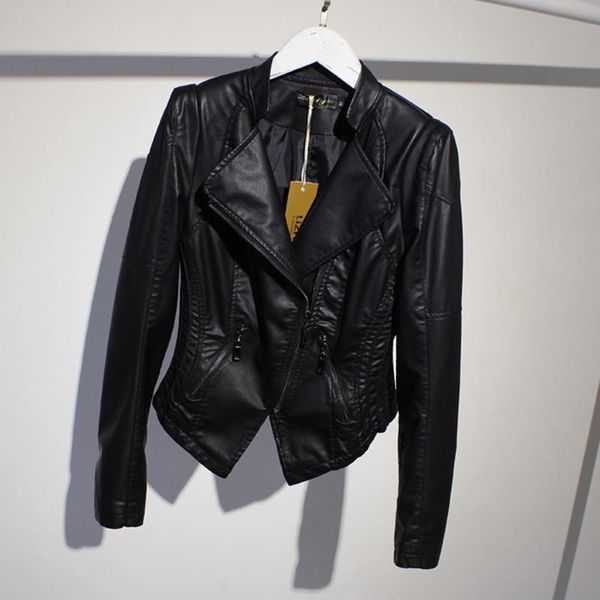 women's leather & faux autumn 2021 fashion stand collar short pu biker jacket women casual black plus size 3xl punk slim streetwear fem
women's leather & faux autumn 2021 fashion stand collar short pu biker jacket women casual black plus size 3xl punk slim streetwear fem