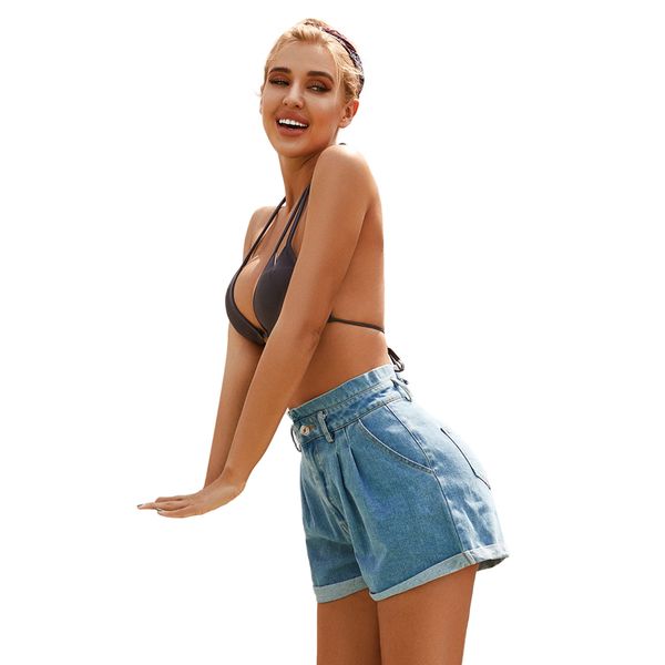 women's jeans european and american retro fashions in wind high waist straight jeans short denim pants for women uu0y, Blue
women's jeans european and american retro fashions in wind high waist straight jeans short denim pants for women uu0y, Blue