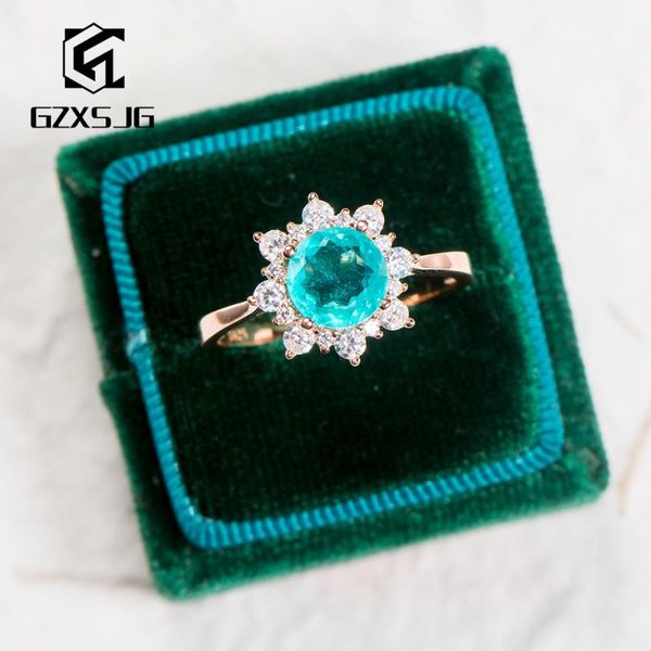 cluster rings gz 585 rose gold paraiba tourmaline gemstone ring for women genuine 925 sterling silver promise engagement party gifts, Golden;silver
cluster rings gz 585 rose gold paraiba tourmaline gemstone ring for women genuine 925 sterling silver promise engagement party gifts, Golden;silver