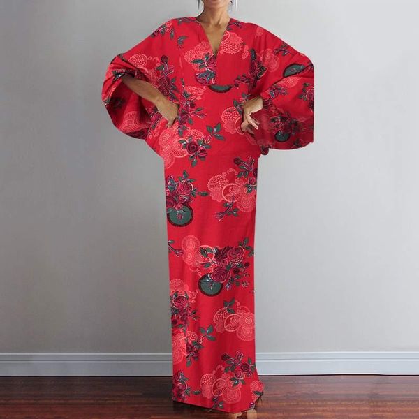 women cotton linen long dresses elegant party maxi floral printed holiday vestidos deep v neck robe s-5xl casual, Black;gray
women cotton linen long dresses elegant party maxi floral printed holiday vestidos deep v neck robe s-5xl casual, Black;gray