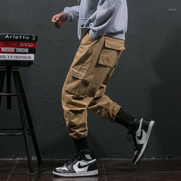men's pants men vintage cargo 2021 mens hiphop khaki pockets joggers male korean fashion sweatpants winter overalls, Black
men's pants men vintage cargo 2021 mens hiphop khaki pockets joggers male korean fashion sweatpants winter overalls, Black