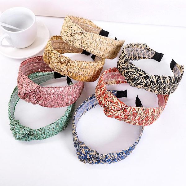 vintage straw braided bezel hairband women knot headband girls hair accessories opaska do wlosow opaski diademas headwear, Silver
vintage straw braided bezel hairband women knot headband girls hair accessories opaska do wlosow opaski diademas headwear, Silver