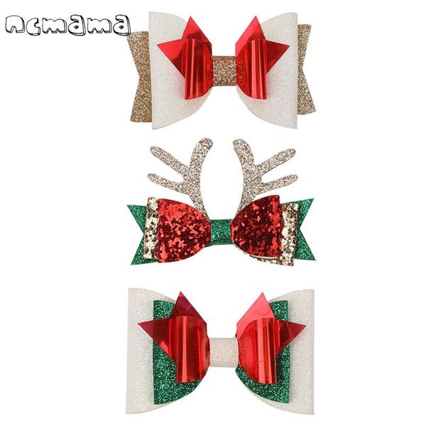 hair accessories ncmama glitter christmas clips for girls kids gifts bows hairpins fashion party headwear, Slivery;white
hair accessories ncmama glitter christmas clips for girls kids gifts bows hairpins fashion party headwear, Slivery;white