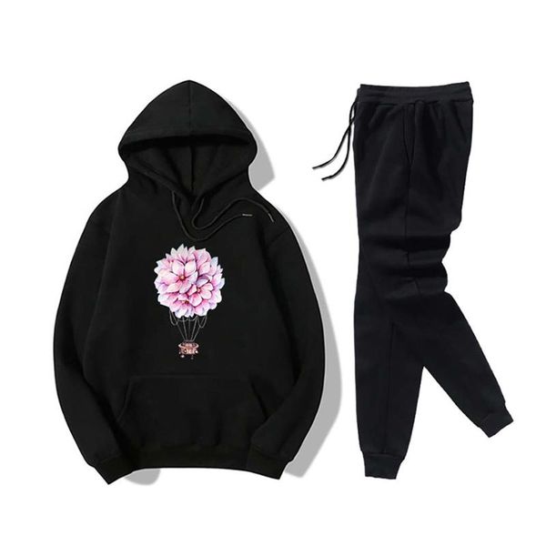 women's tracksuits vicabo casual floral print 2pcs sets for women classic long sleeve hooded drawstring waist sweatpant two piece set, Gray
women's tracksuits vicabo casual floral print 2pcs sets for women classic long sleeve hooded drawstring waist sweatpant two piece set, Gray