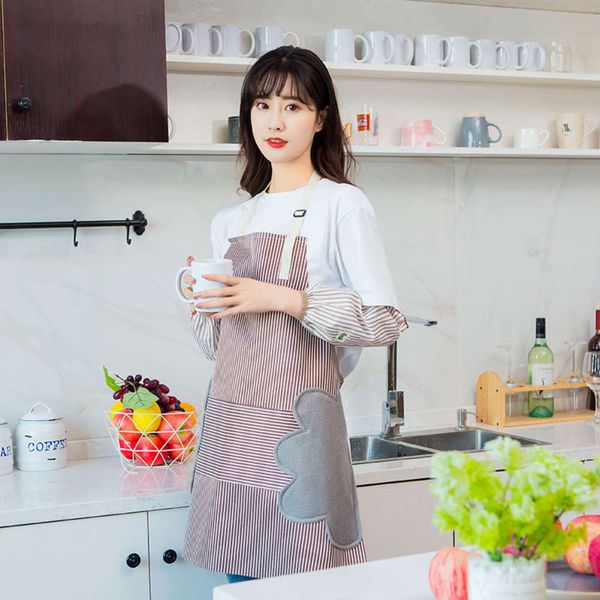 hand wipe apron household kitchen waterproof female fashion cooking oil proof thickened smock male
hand wipe apron household kitchen waterproof female fashion cooking oil proof thickened smock male