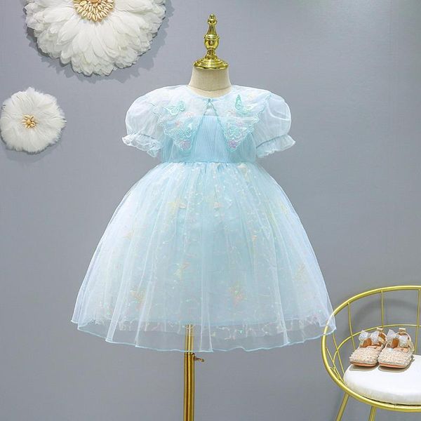 girl's dresses girls dress kids clothes princess costume butterfly embroidery summer 4-13 years party for girl children's clothing, Red;yellow
girl's dresses girls dress kids clothes princess costume butterfly embroidery summer 4-13 years party for girl children's clothing, Red;yellow