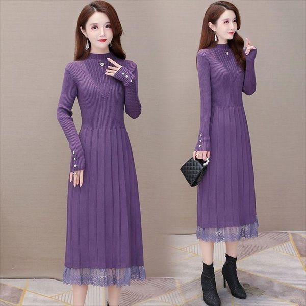 casual dresses woman 2021 spring autumn sweater dress women knitted long half turtleneck bodycon slim full sleeve party vestidos x306, Black;gray
casual dresses woman 2021 spring autumn sweater dress women knitted long half turtleneck bodycon slim full sleeve party vestidos x306, Black;gray