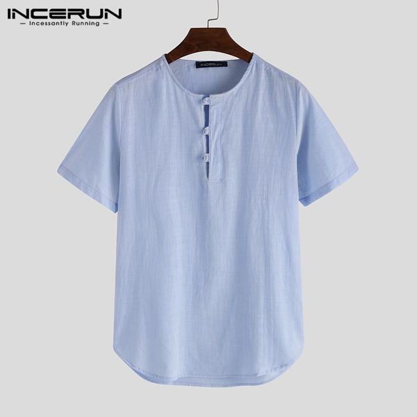 leisure solid color men shirts 2021 summer short sleeve round neck cotton blouse vintage buttons camisa masculina s-5xl men's casual, White;black
leisure solid color men shirts 2021 summer short sleeve round neck cotton blouse vintage buttons camisa masculina s-5xl men's casual, White;black