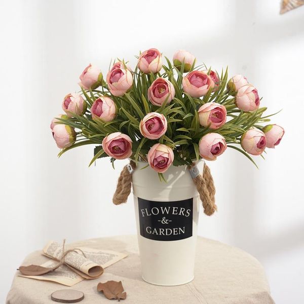 decorative flowers & wreaths diy party decoration peony fake flower 7 european-style bud rose wedding garden long branch bouqu
decorative flowers & wreaths diy party decoration peony fake flower 7 european-style bud rose wedding garden long branch bouqu