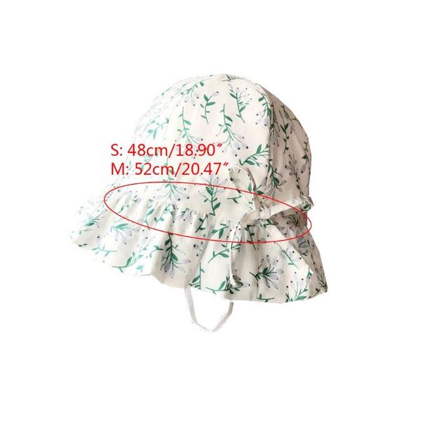 baby cotton floral printing sun hat infant wide brimmed bonnet pograpy props caps & hats, Yellow
baby cotton floral printing sun hat infant wide brimmed bonnet pograpy props caps & hats, Yellow