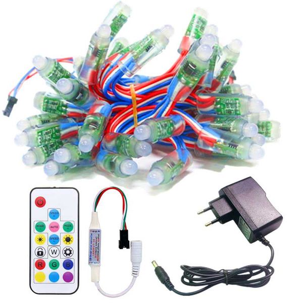 1set 12v ws2811 full color led pixel light module + 3/14/17/24 keys rf remote controller 1a eu plug power adapter modules
1set 12v ws2811 full color led pixel light module + 3/14/17/24 keys rf remote controller 1a eu plug power adapter modules