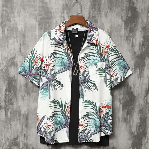 men's casual shirts shirthawaiian flower shirt floral loose thin casual seaside holiday men's short sleeve beach clothes 517c, White;black
men's casual shirts shirthawaiian flower shirt floral loose thin casual seaside holiday men's short sleeve beach clothes 517c, White;black