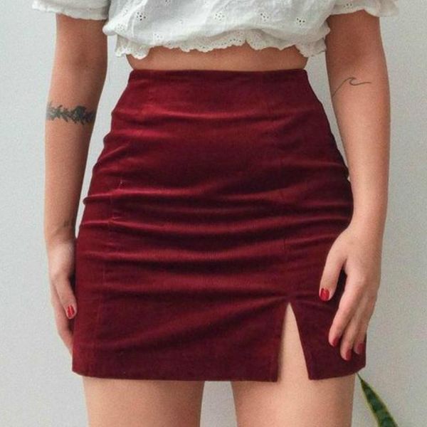 skirts women summer bodycon short mini high waist solid color split pencil skirt ladies female clubwear bottoms, Black
skirts women summer bodycon short mini high waist solid color split pencil skirt ladies female clubwear bottoms, Black