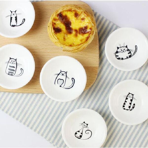 dishes & plates creative cute cat small saucer shape mini plate ceramics cartoon dish snack salad dinner tray sauce set
dishes & plates creative cute cat small saucer shape mini plate ceramics cartoon dish snack salad dinner tray sauce set