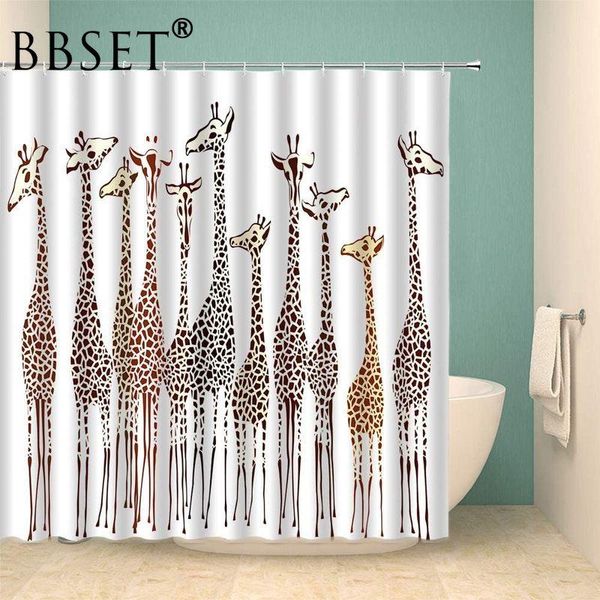 shower curtains giraffe curtain hand drawn african wildlife long neck animal pattern waterproof multi-size douchegordijn bathroom decor
shower curtains giraffe curtain hand drawn african wildlife long neck animal pattern waterproof multi-size douchegordijn bathroom decor