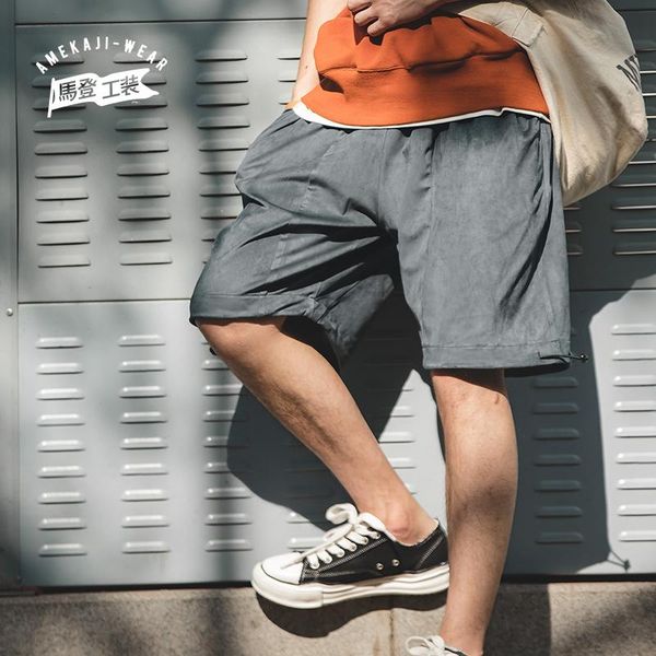 military cargo joggers shorts men loose work cotton bigger casual straight tactical short pants overalls man clothing men's, White;black