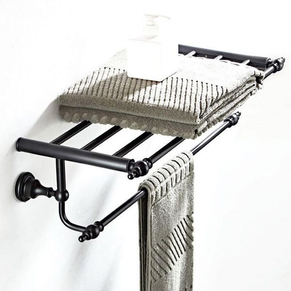 towel racks oil rubbed bronze black brass bath rack bathroom holder double shelf accessories
towel racks oil rubbed bronze black brass bath rack bathroom holder double shelf accessories